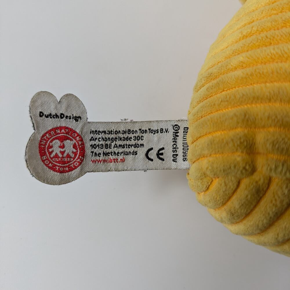 Miffy Corduroy Stuffed Bunny Buttercream Rabbit Plush Nijntje Official Yellow - Picture 7 of 13